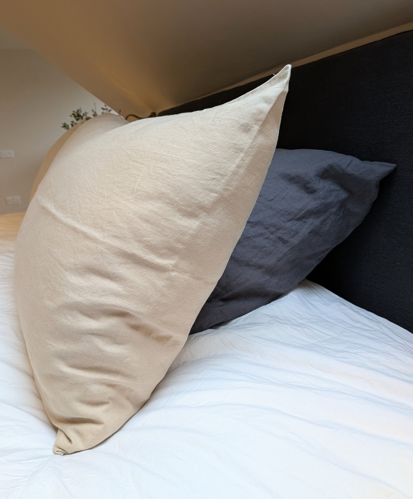 Linen Pillowcase - NATURAL