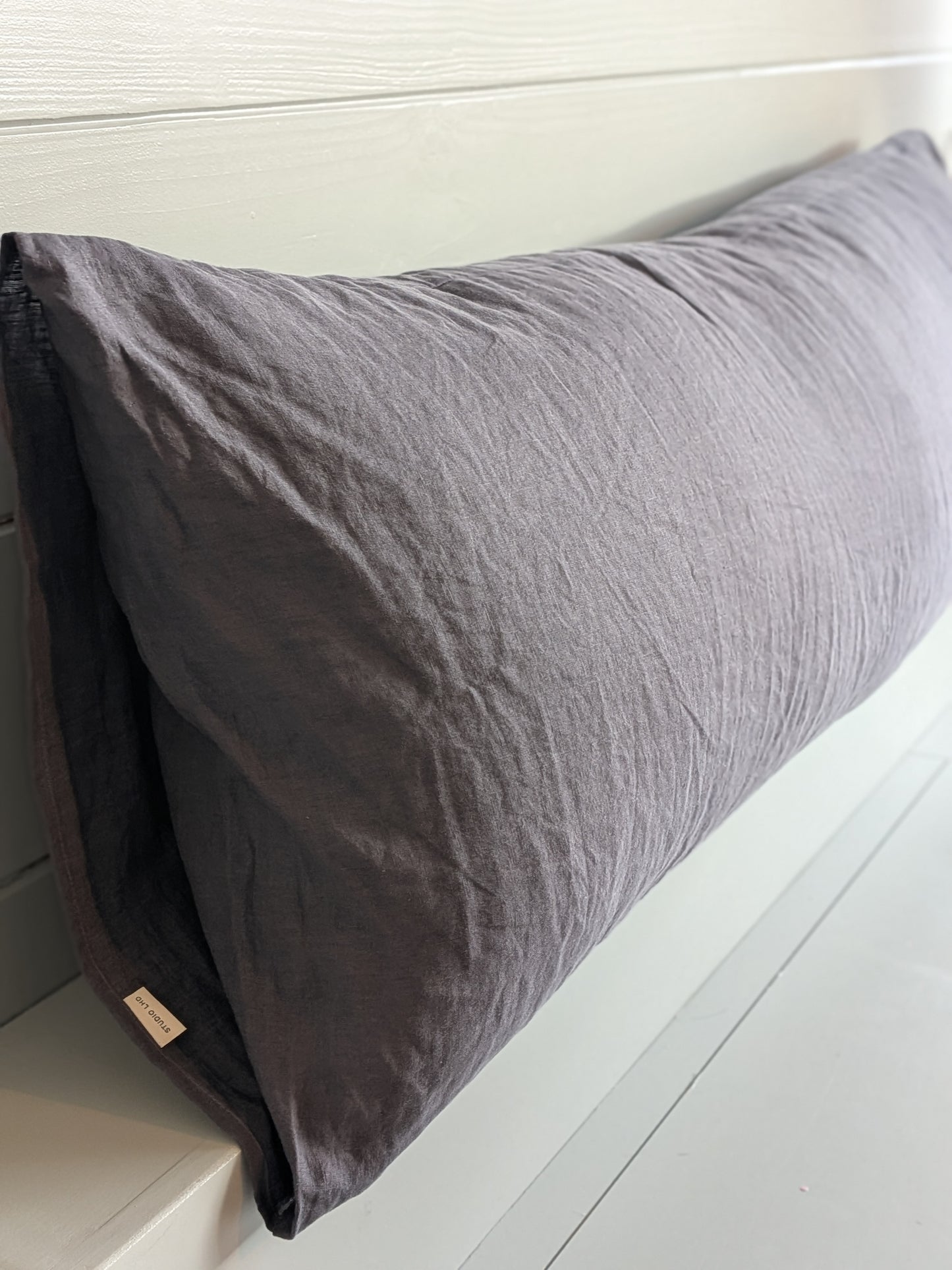 Linen Body Cushion Cover - NAVY